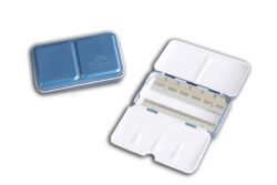 ESTUCHE METALICO 12und PARA ACUARELA EN PASTILLA