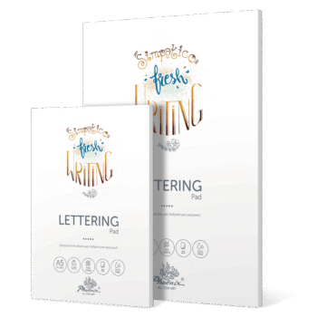 LETTERING PAD PHOENIX A4