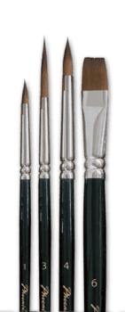 SET DE PINCEL CORTO ACRYLIC & WATERCOLOR CLASSIC 2