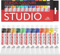 PACK 10 ACRILICOS STUDIO PHOENIX 22ml