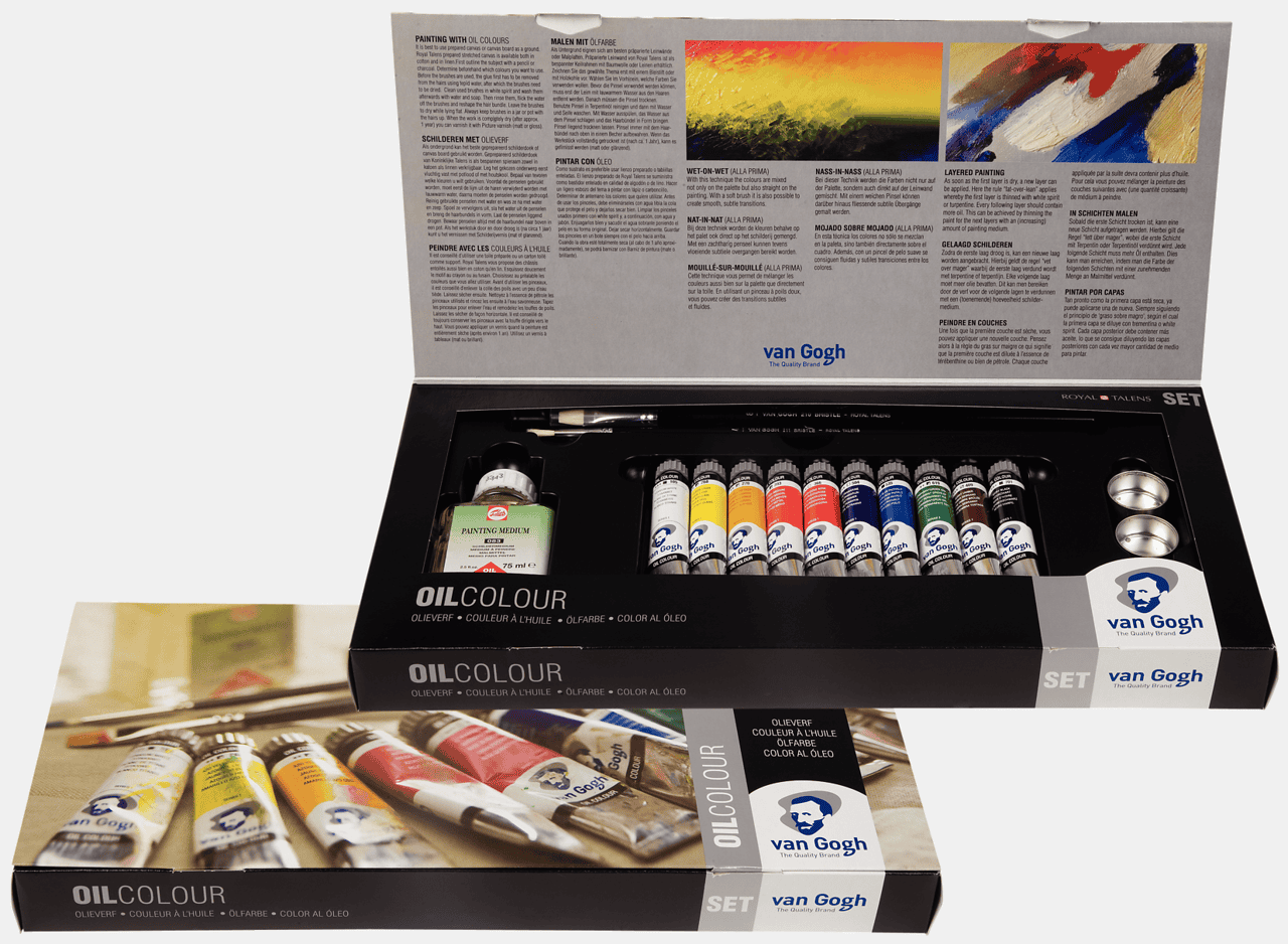 SET OLEO VAN GOGH 10X20 ML + ACCESORIOS - Imagen 2