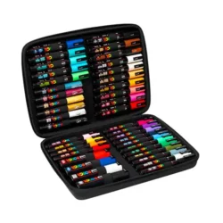 MALETA PREMIUM DE MARCADORES SURTIDOS POSCA 40 UDS