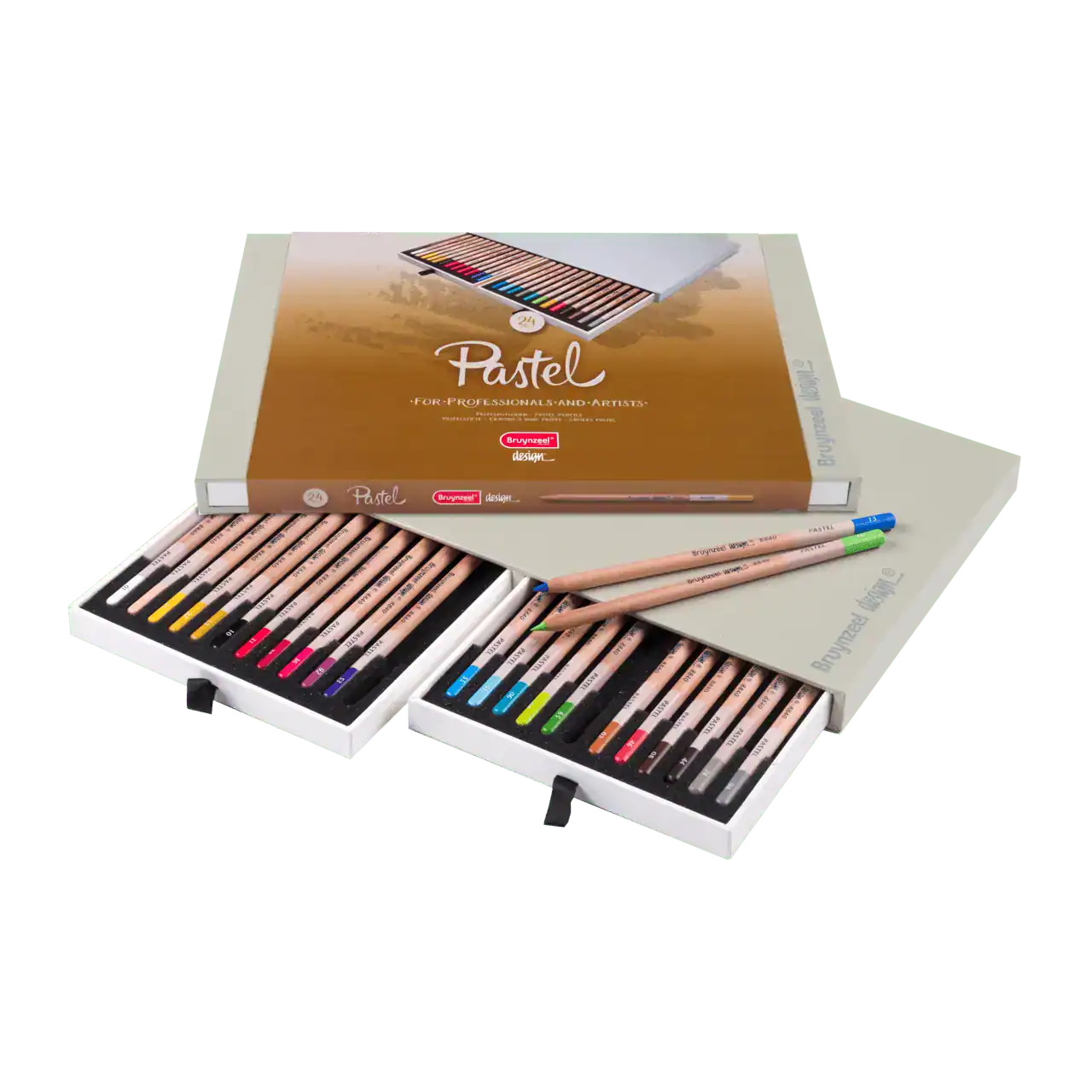 SET DE LAPICES PASTEL BRUYNZEEL DESING 24 UDS