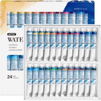 SET DE ACUARELA EN TUBO 24uds x 8 ML
