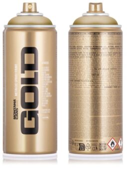 MONTANA CANS GOLD COLORES METÁLICOS 400 ML