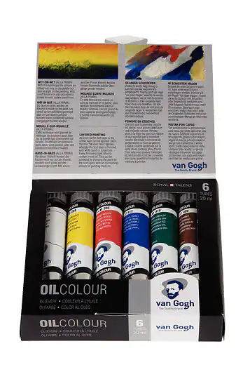 SET OLEO VAN GOGH 6X20 ML - Imagen 2