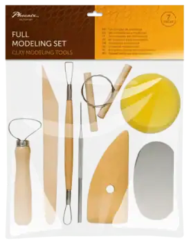 SET DE MODELADO 8 PIEZAS PHOENIX